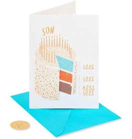 PAPYRUS® Birthday Card For Son Cake Scale