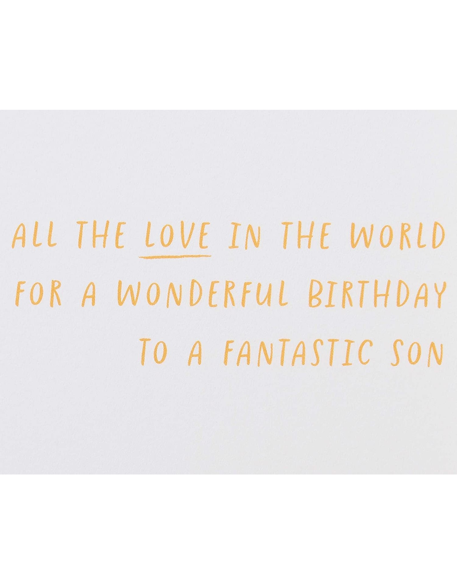 PAPYRUS® Birthday Card For Son Cake Scale