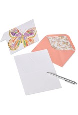 PAPYRUS® Boxed Notes Set of 12 Bold Butterfly Blank Note Cards