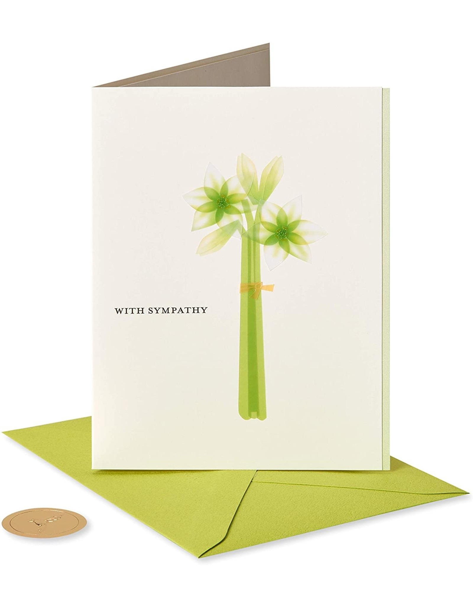 PAPYRUS® Sympathy Card Lilies
