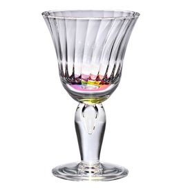 Merritt International Acrylic Venezia Rainbow Wine Glass 10oz