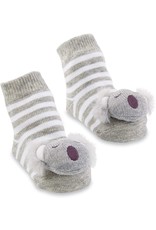 Mud Pie Baby Gifts Koala Rattle Toe Socks