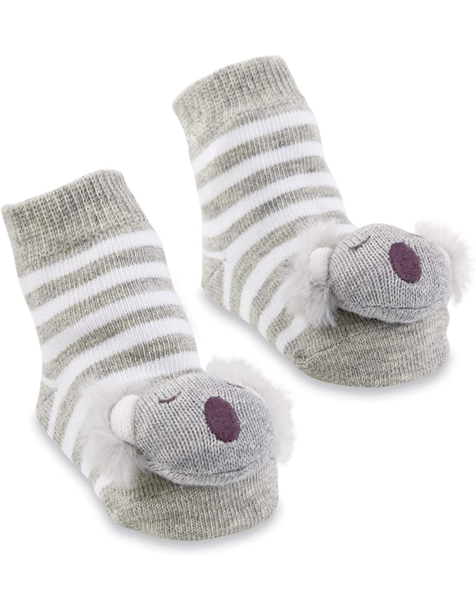 Mud Pie Baby Gifts Koala Rattle Toe Socks