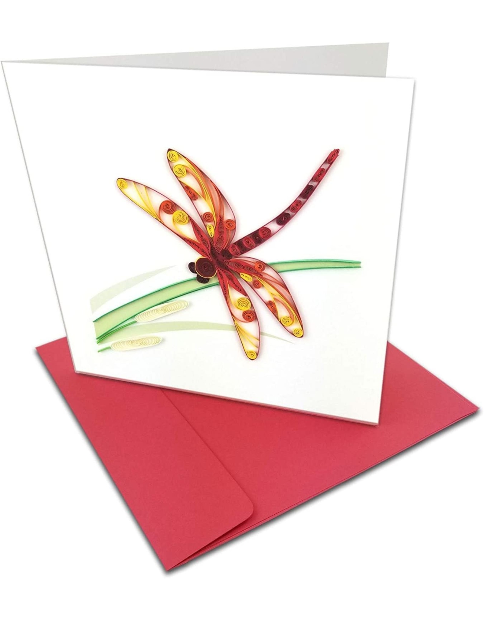 Quilling Card Quilled Dragonfly Greeting Card