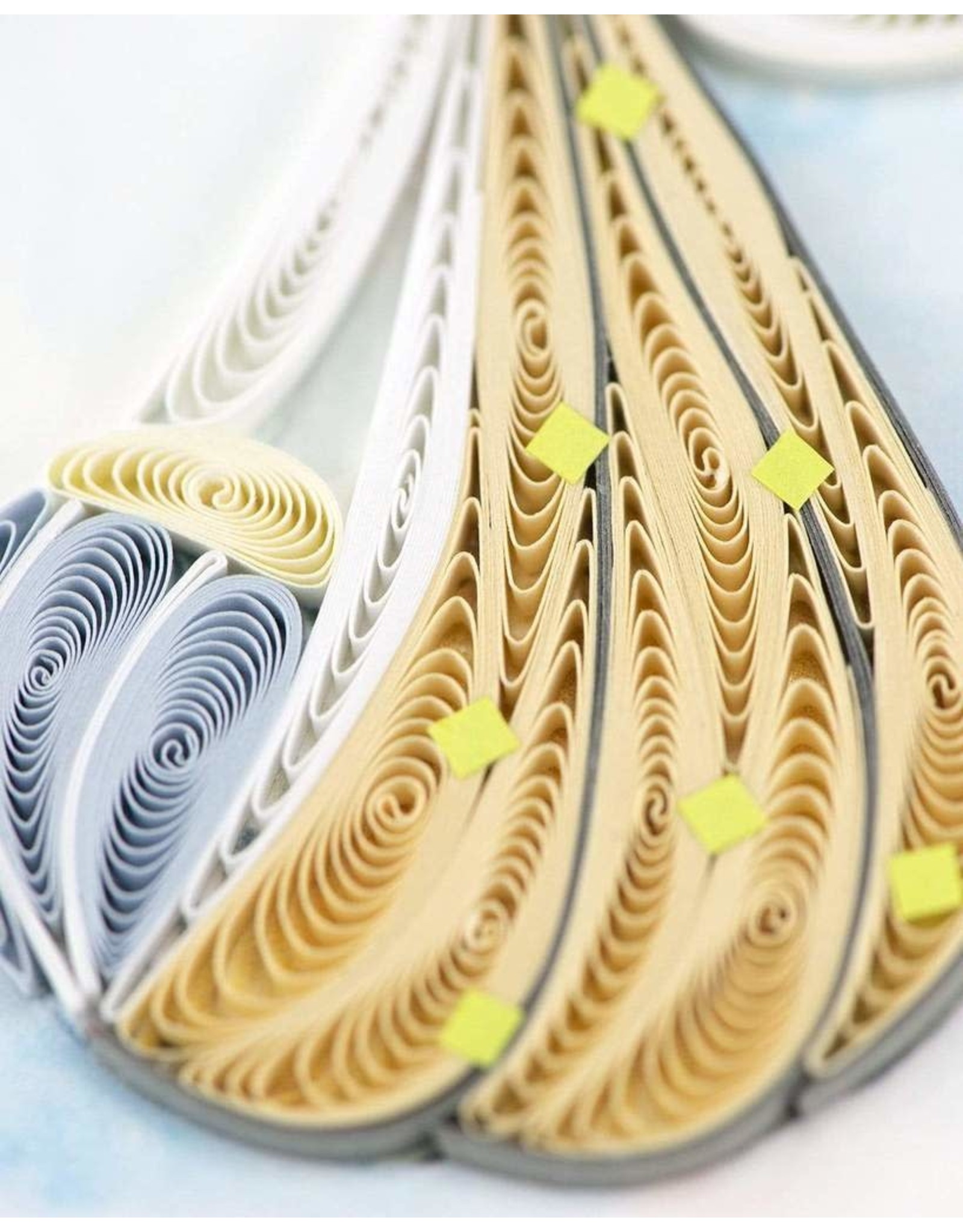 Quilling Card Quilled Special Delivery Stork Greeting Card