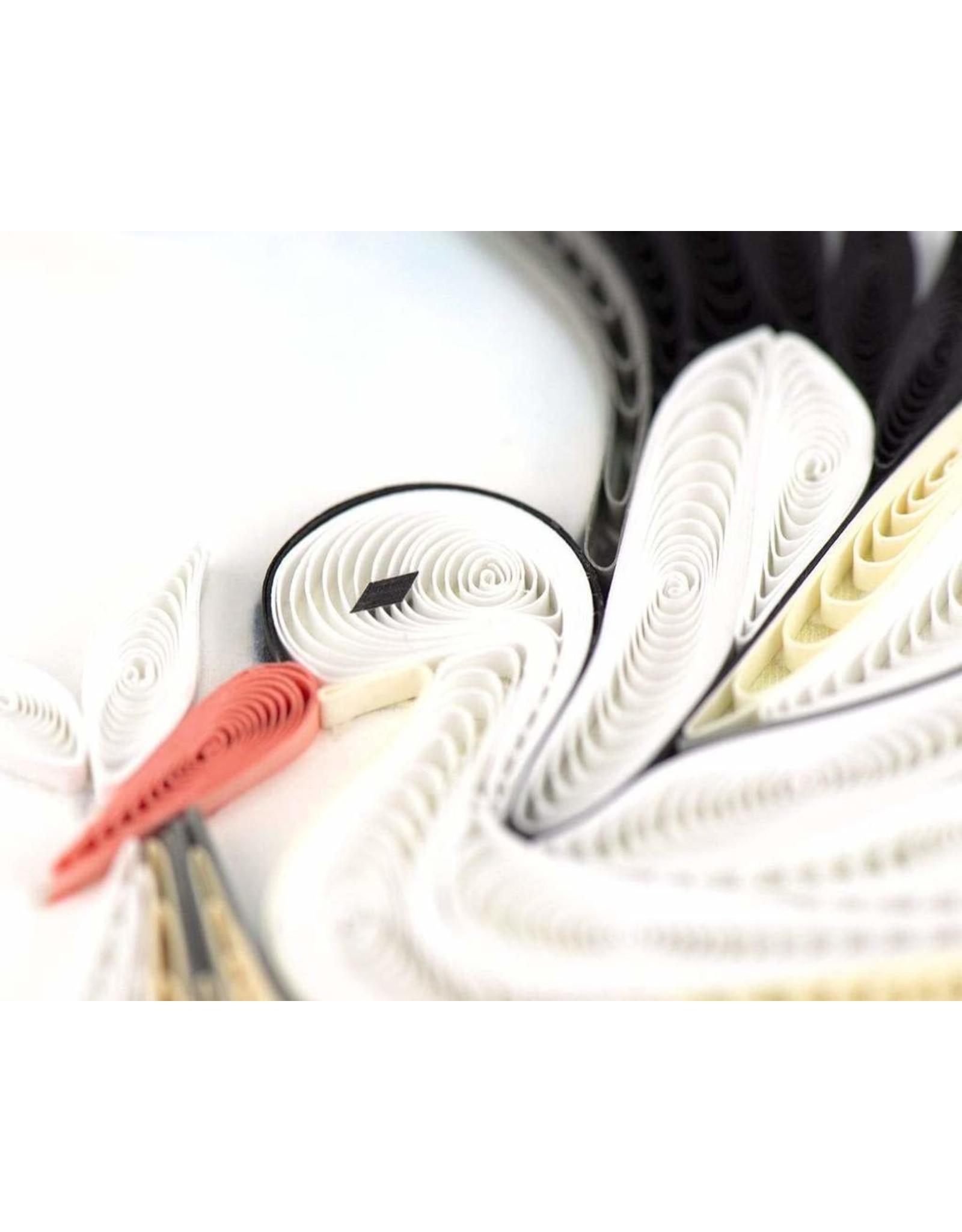 Quilling Card Quilled Special Delivery Stork Greeting Card