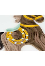 Quilling Card Quilled Rocking Horse Greeting Card