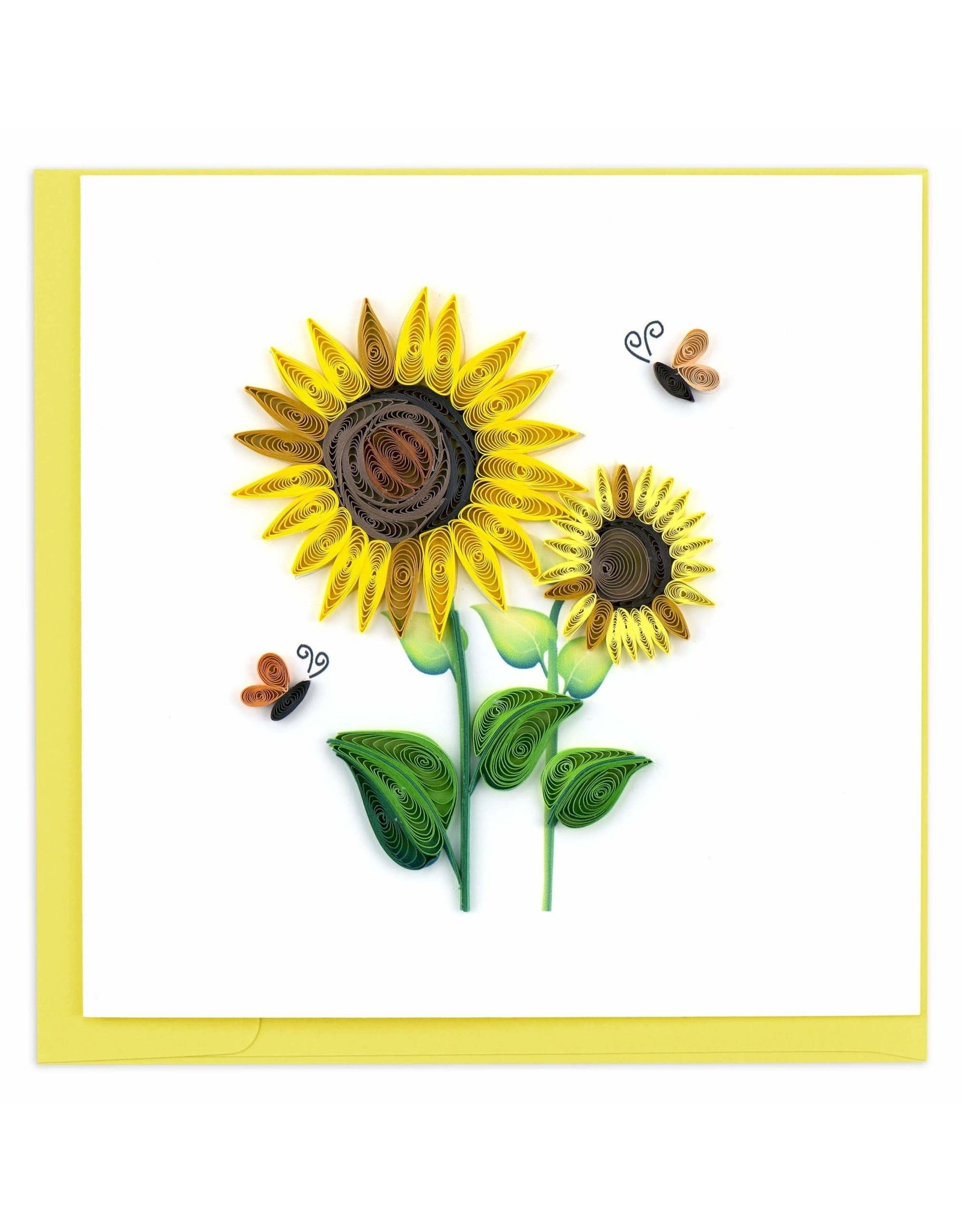 Quilling Card Quilled Sunflower Greeting Card
