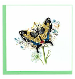 Quilling Card Quilled Swallowtail Butterfly Greeting Card