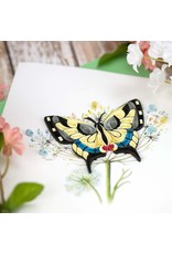 Quilling Card Quilled Swallowtail Butterfly Greeting Card