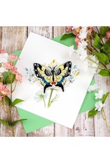 Quilling Card Quilled Swallowtail Butterfly Greeting Card