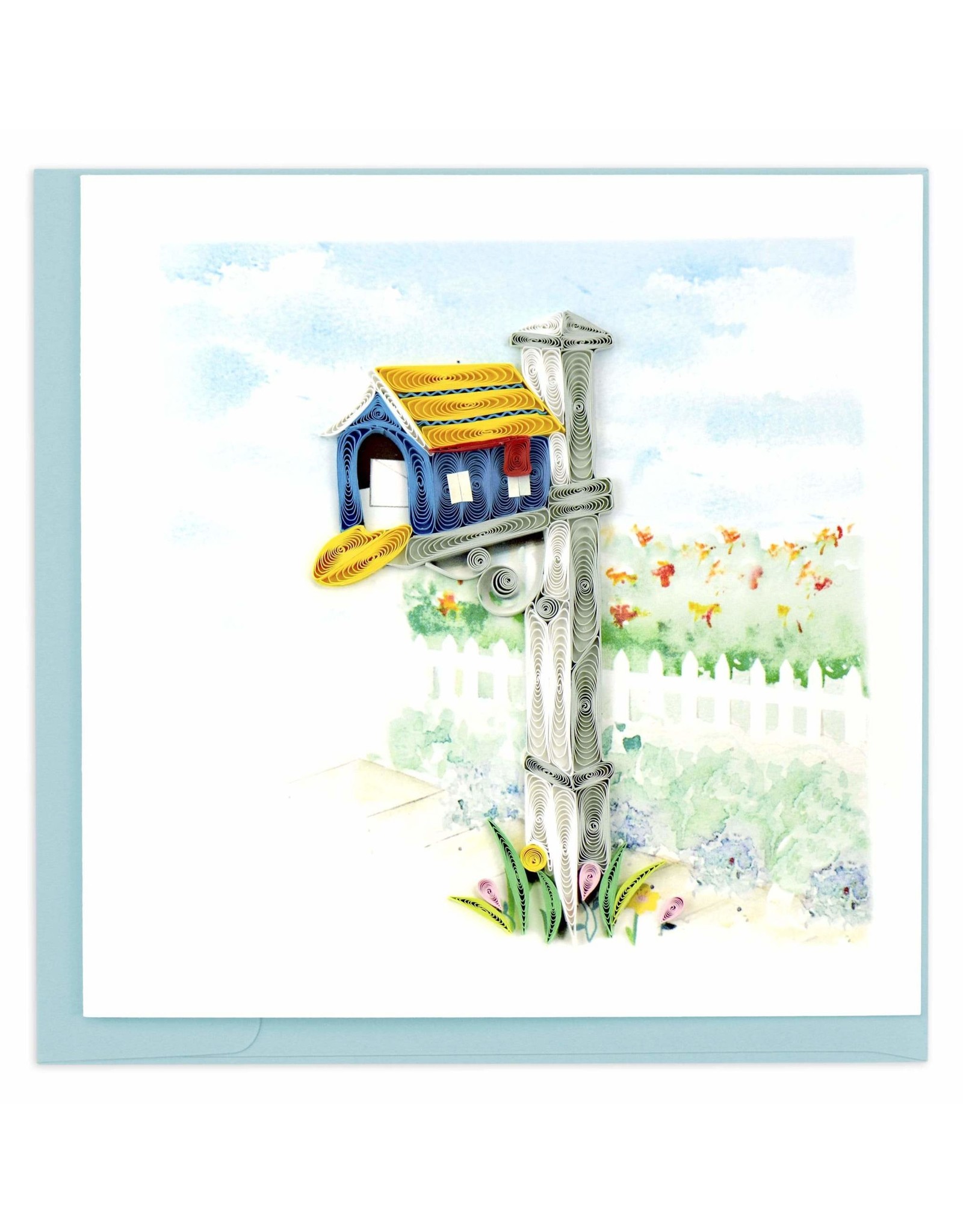 Quilling Card Quilled Happy Mailbox Greeting Card