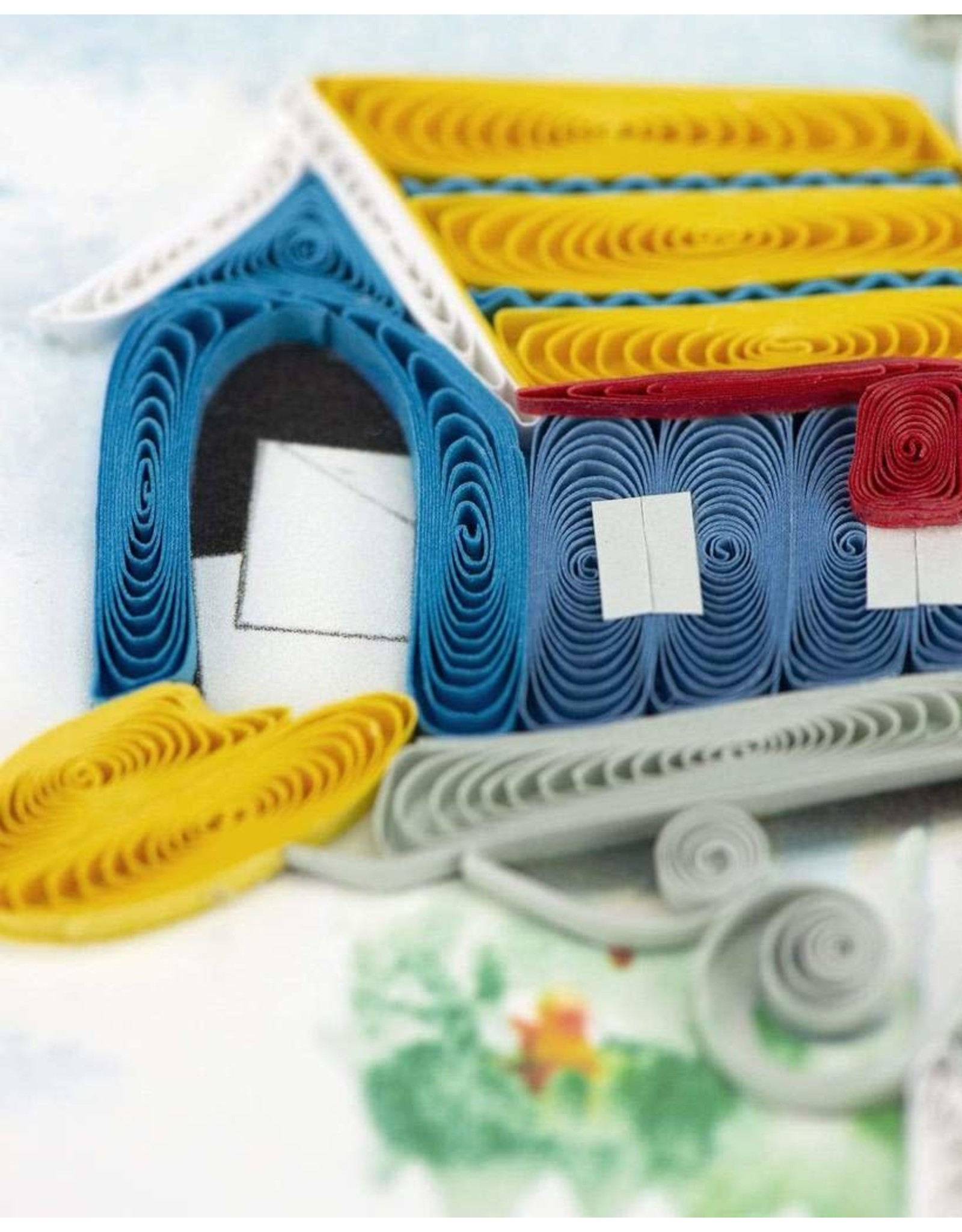 Quilling Card Quilled Happy Mailbox Greeting Card