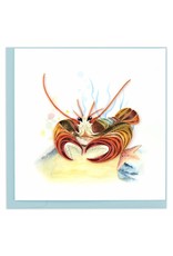 Quilling Card Quilled Deep Sea Lobster Greeting Card