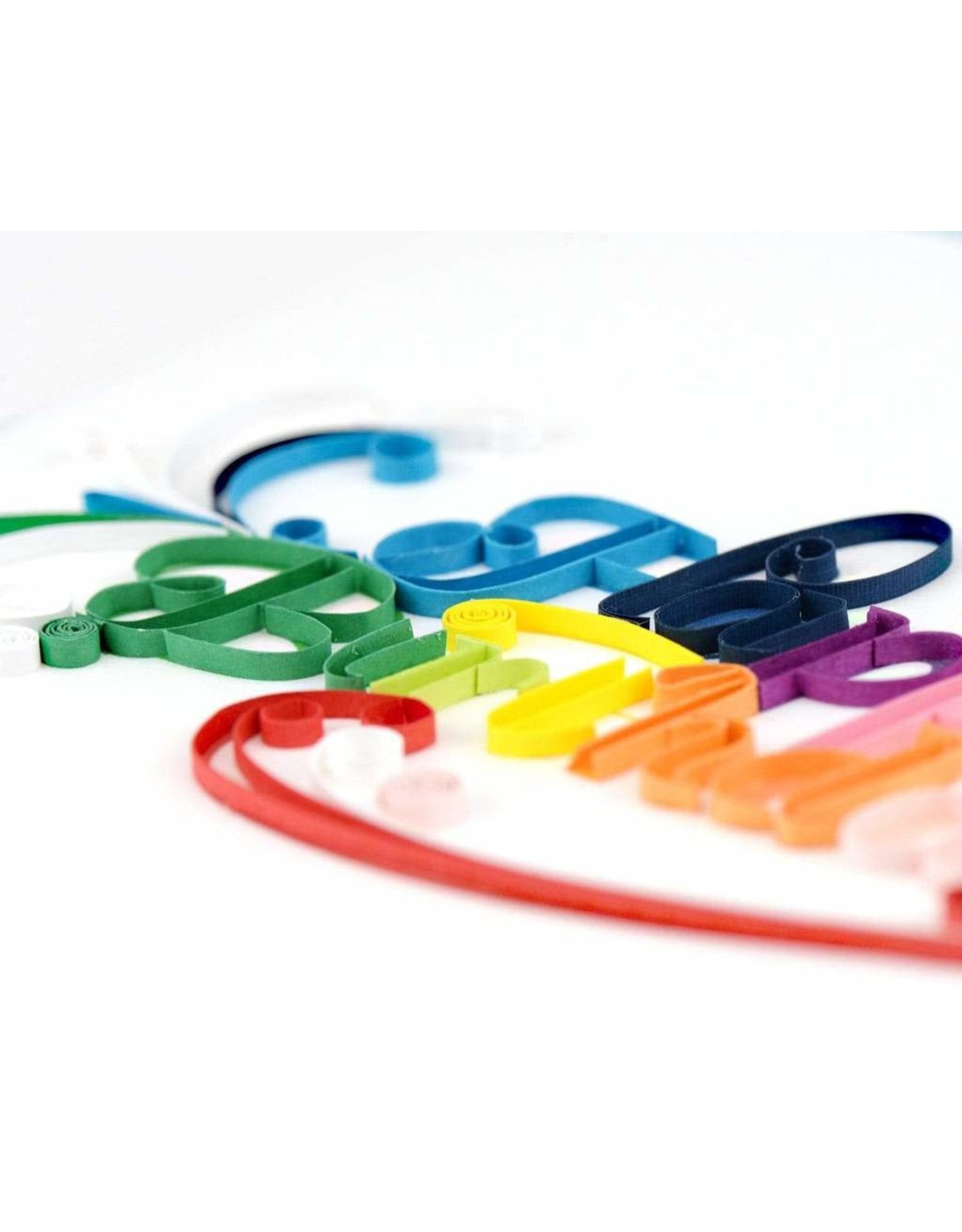 Quilling Card Quilled Happy Birthday Greeting Card
