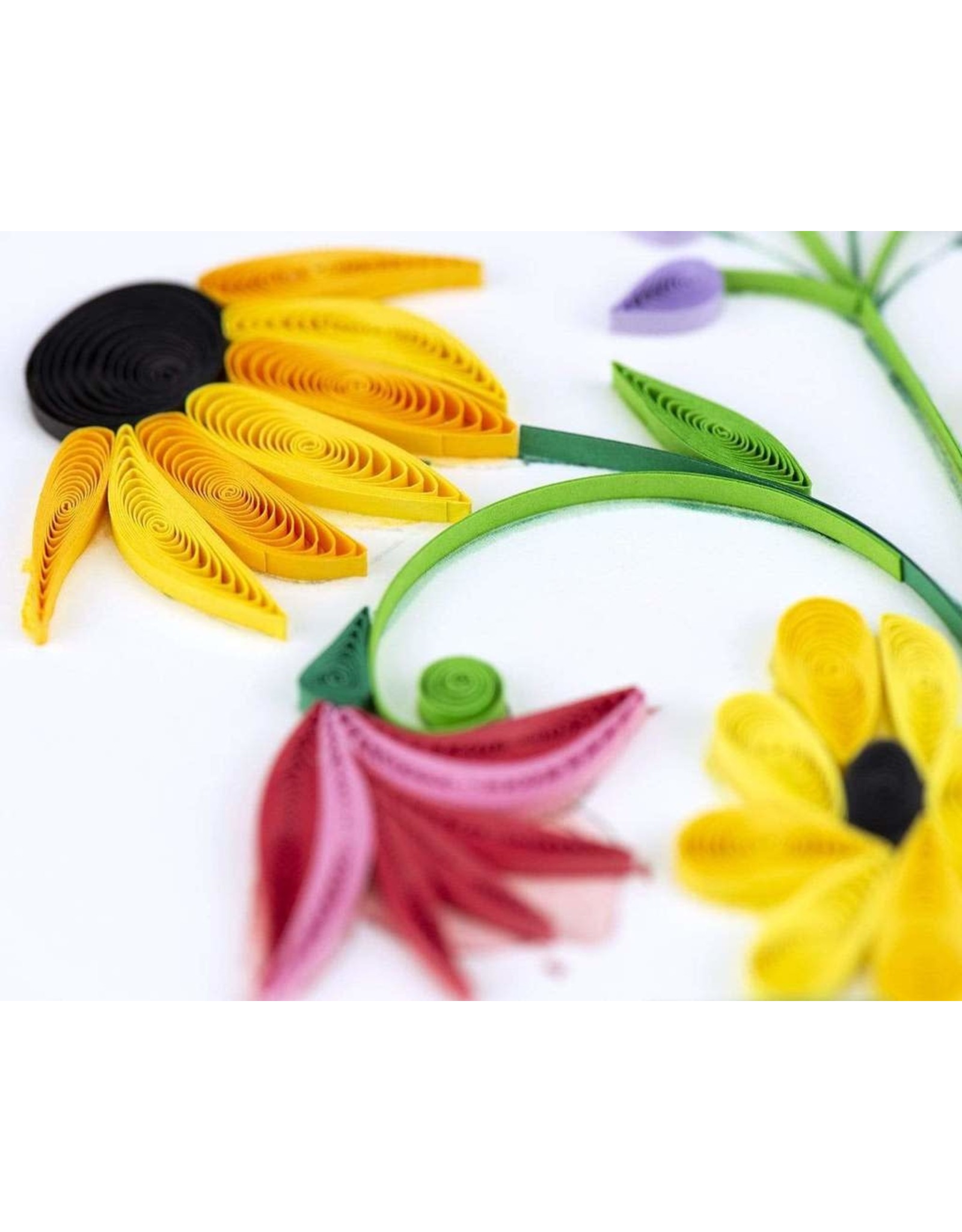 Quilling Card Quilled Wildflower Birthday Blooms Greeting Card Digs N