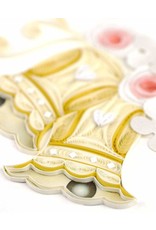 Quilling Card Quilled Wedding Bells Greeting Card