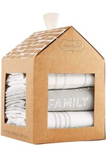 Mud Pie Housewarming New Home Gifts Family Towel Set
