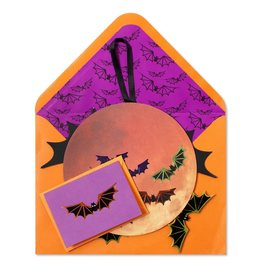 PAPYRUS® Halloween Card Harvest Moon And Bats Decorative Mobile