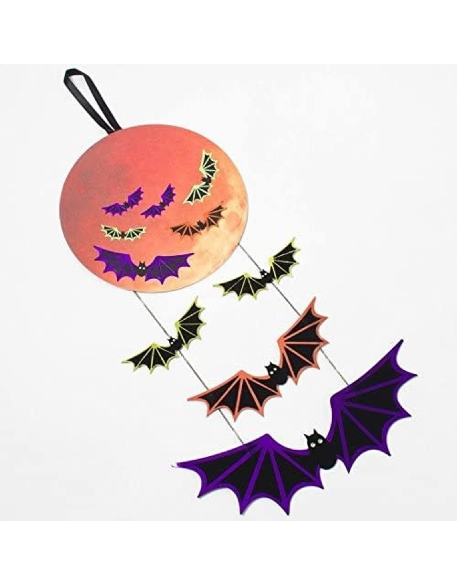PAPYRUS® Halloween Card Harvest Moon And Bats Decorative Mobile