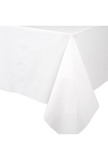 Caspari Paper Linen Solid Table Covers In White
