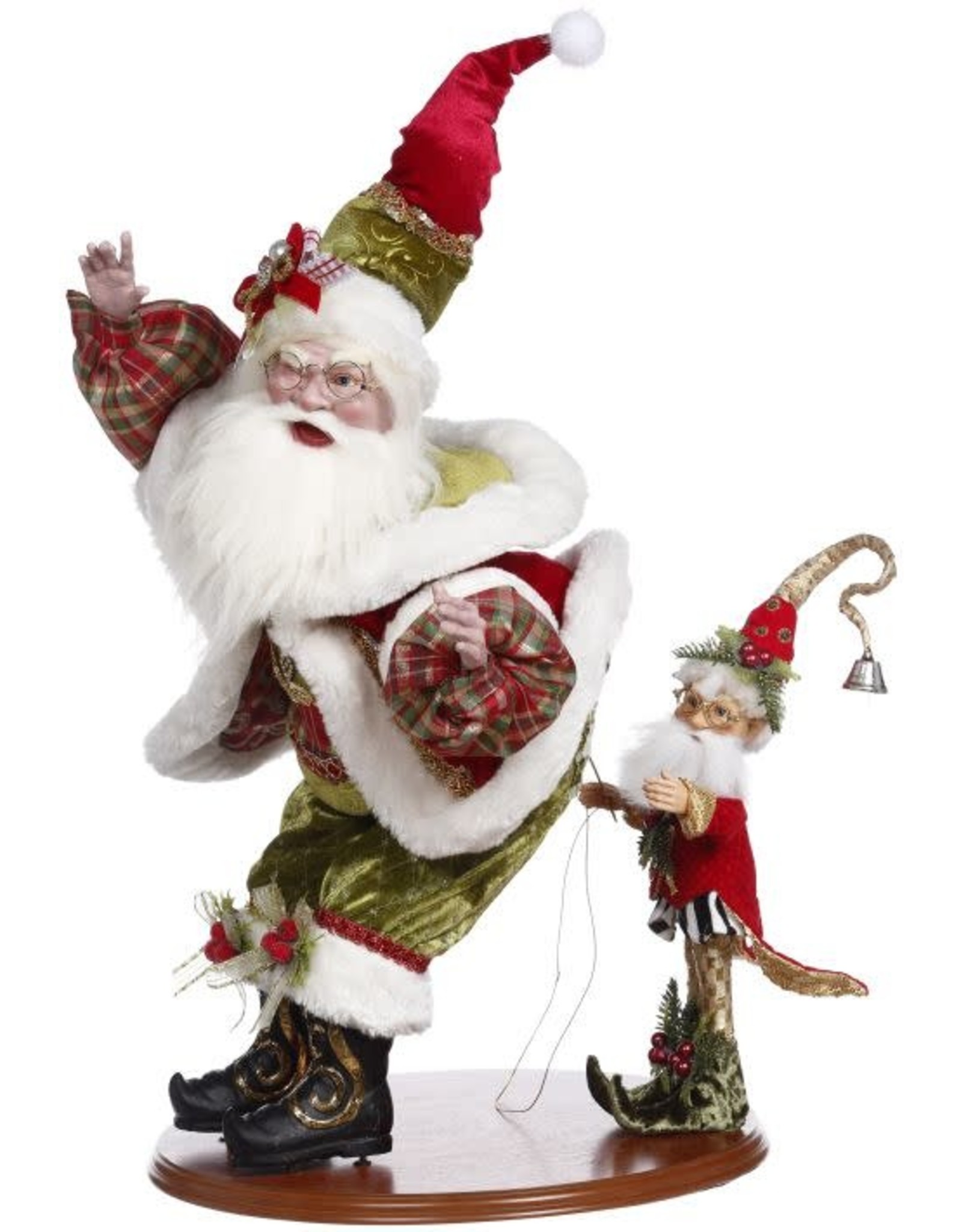 Mark Roberts Fairies Christmas Santas Wardrobe Malfunction Santa 20 Inch
