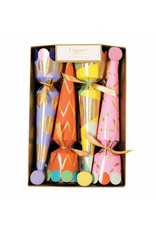 Caspari Party Hats Cone Celebration Crackers 8pk
