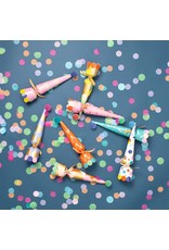 Caspari Party Hats Cone Celebration Crackers 8pk