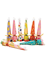 Caspari Party Hats Cone Celebration Crackers 8pk