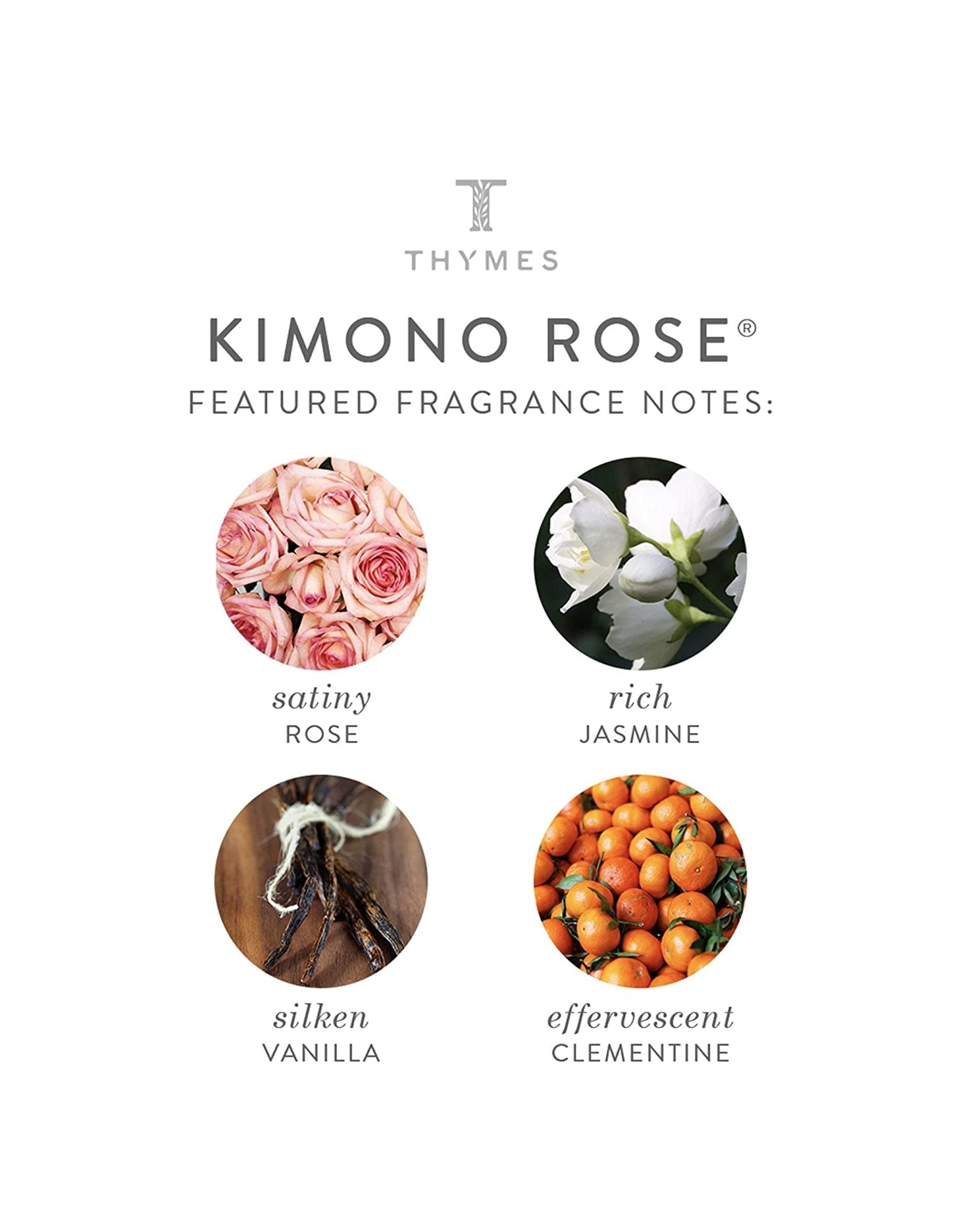 Kimono Rose Travel Set With Beauty Bag