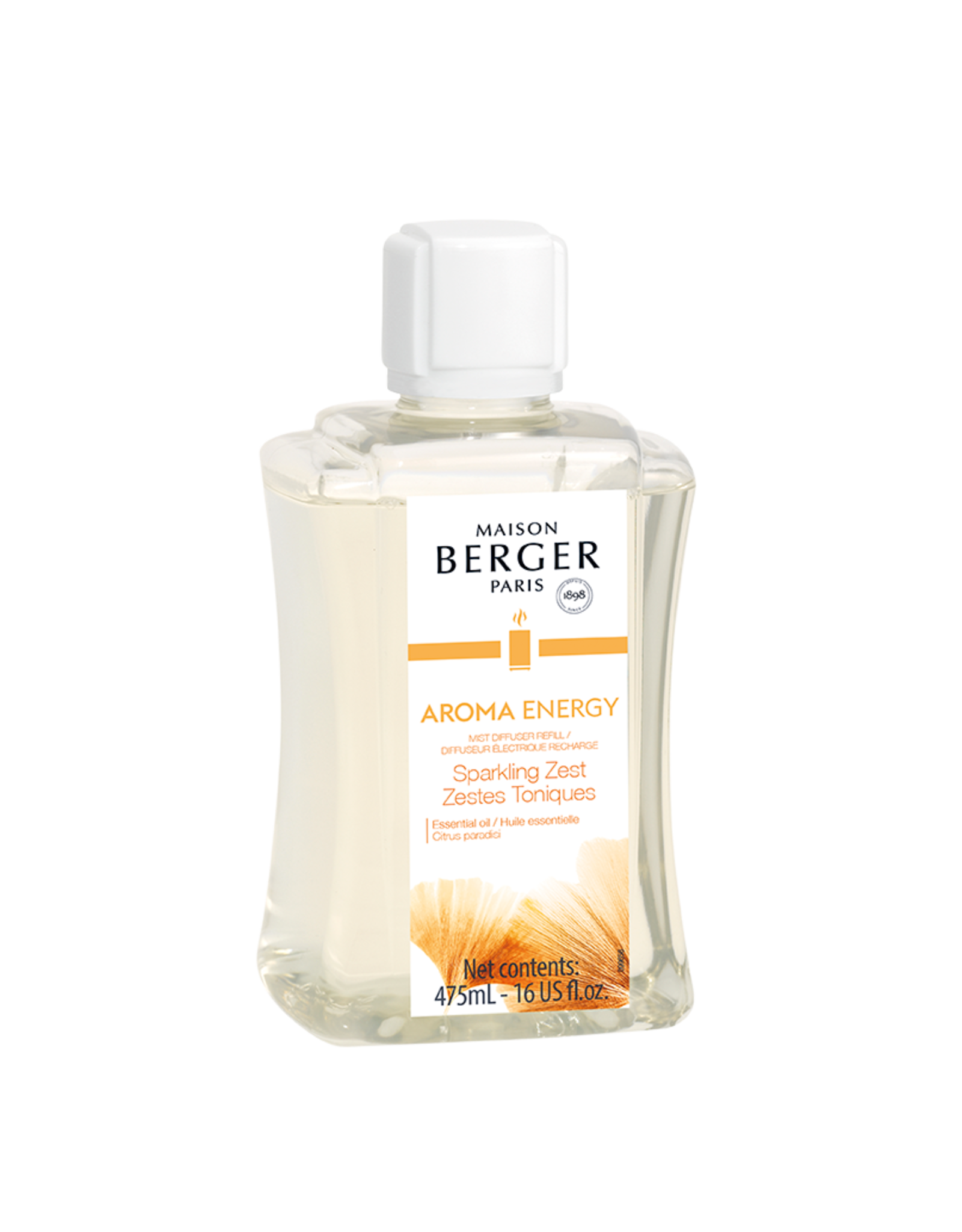 Maison Berger Mist Diffuser Aroma Energy Sparkling Zest Fragrance