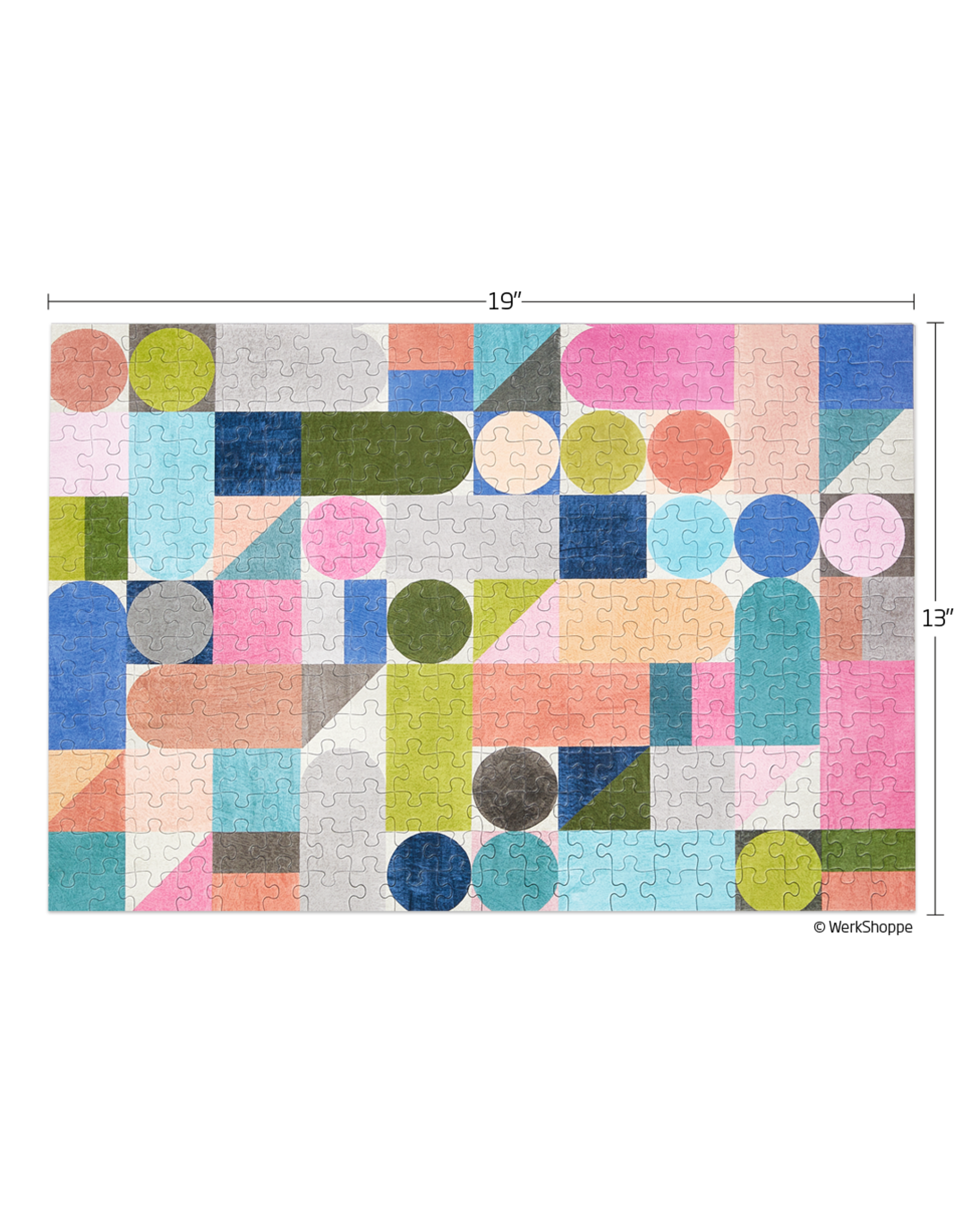 WerkShoppe Jigsaw Puzzle Neo Geo 300 Piece