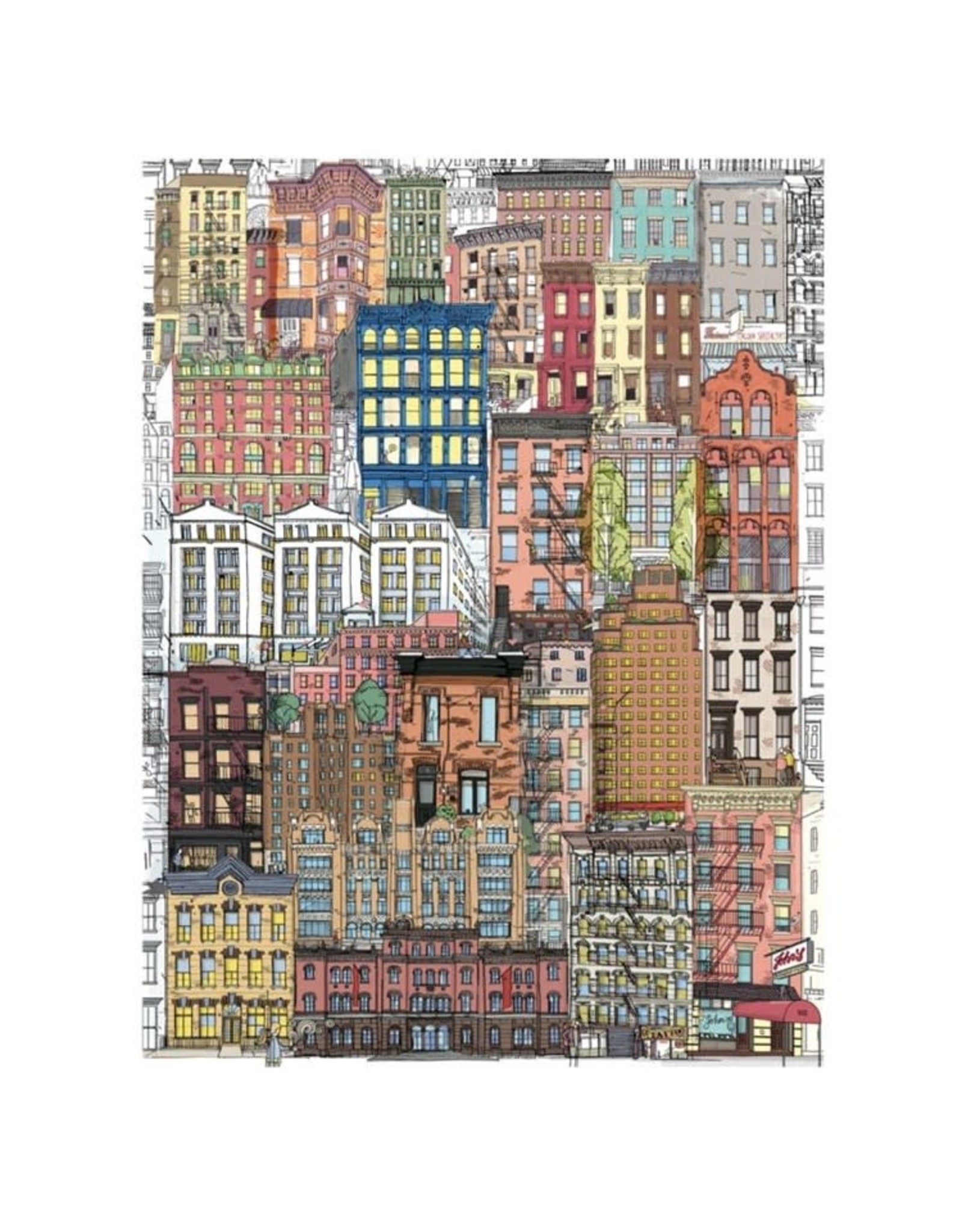 WerkShoppe Jigsaw Puzzle City Life 500 Piece