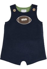 Mud Pie Baby N Kids Clothing One-Piece Football Shortall 0-3 Months