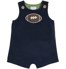 Mud Pie Baby N Kids Clothing One-Piece Football Shortall 3-6 Months