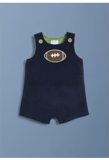 Mud Pie Baby N Kids Clothing One-Piece Football Shortall 3-6 Months