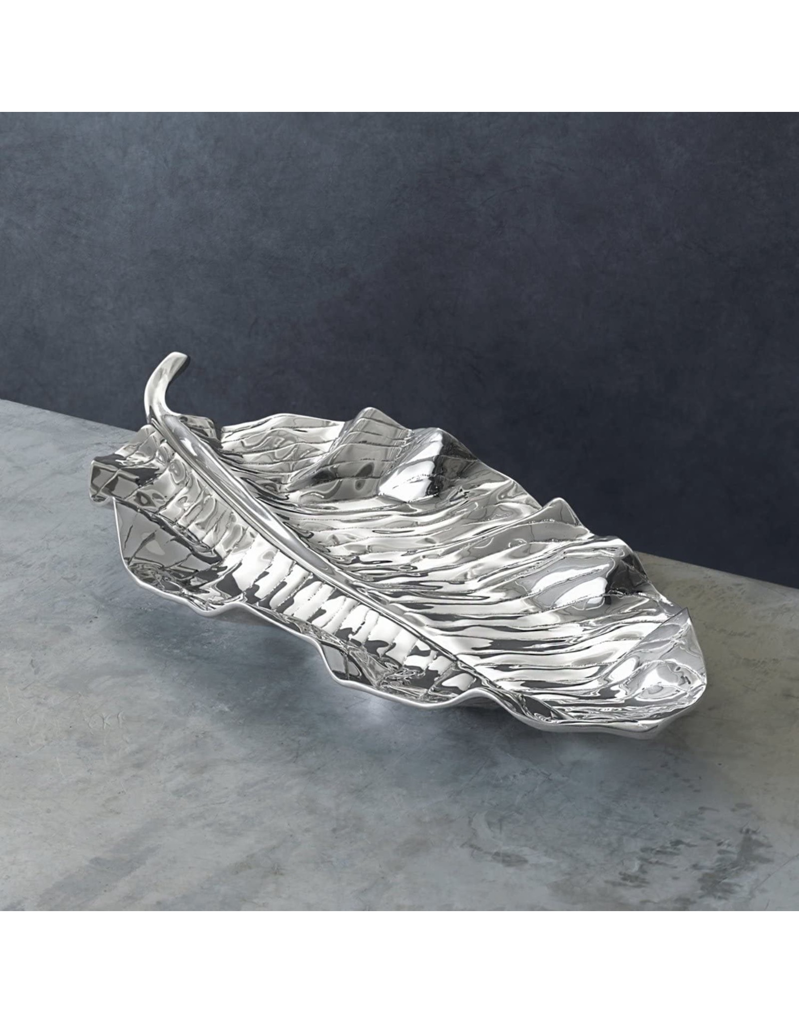 Beatriz Ball GARDEN Zebra Leaf Platter Large