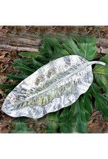 Beatriz Ball GARDEN Zebra Leaf Platter Large
