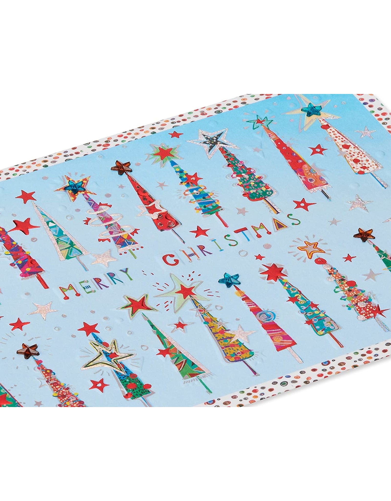 PAPYRUS® Christmas Card Row Of Trees Wonderful Holiday Season