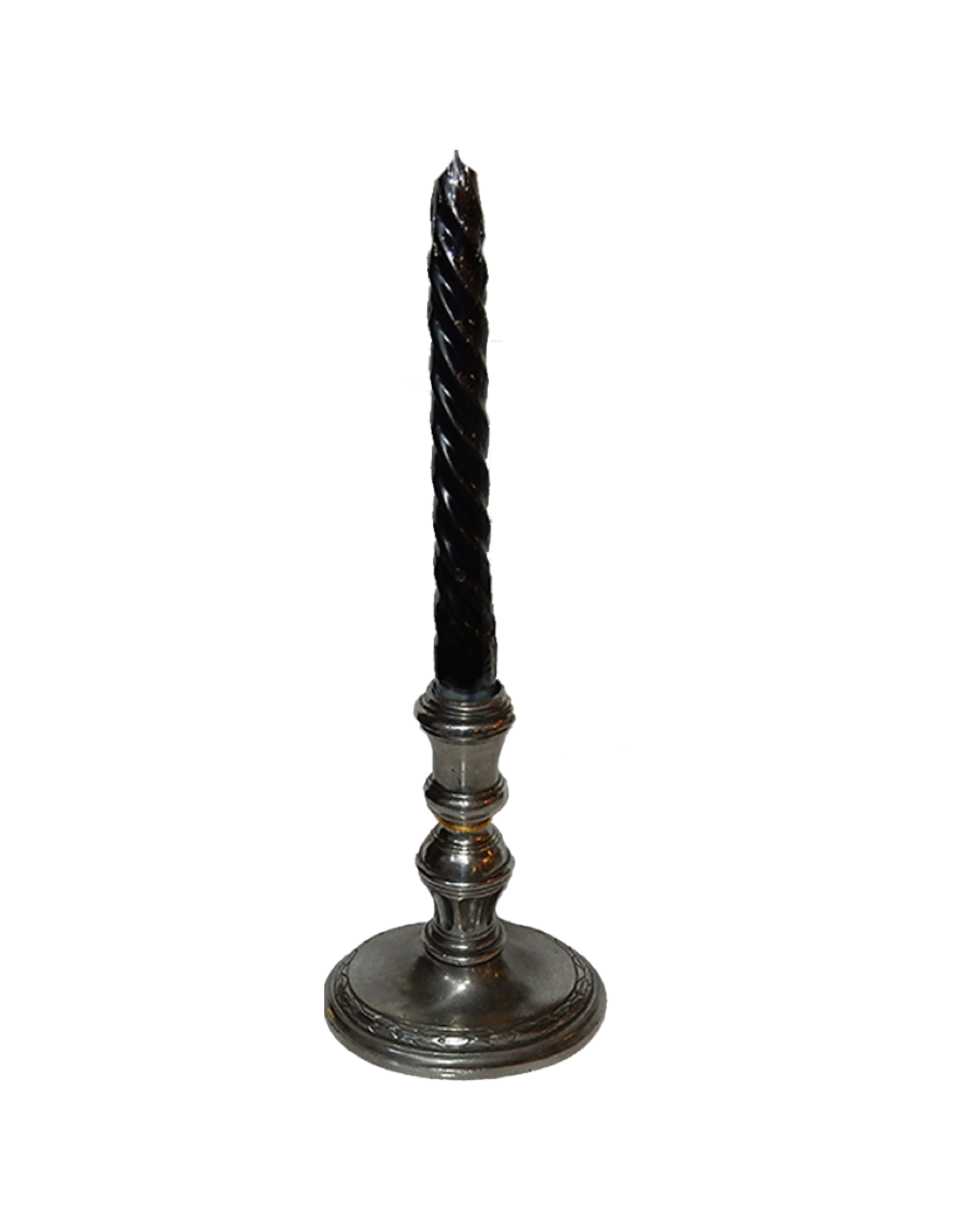 Pewter Candle Stick Holder 5.25H Inch