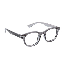 Reading Glasses Curtain Call Gray Horn +2.25