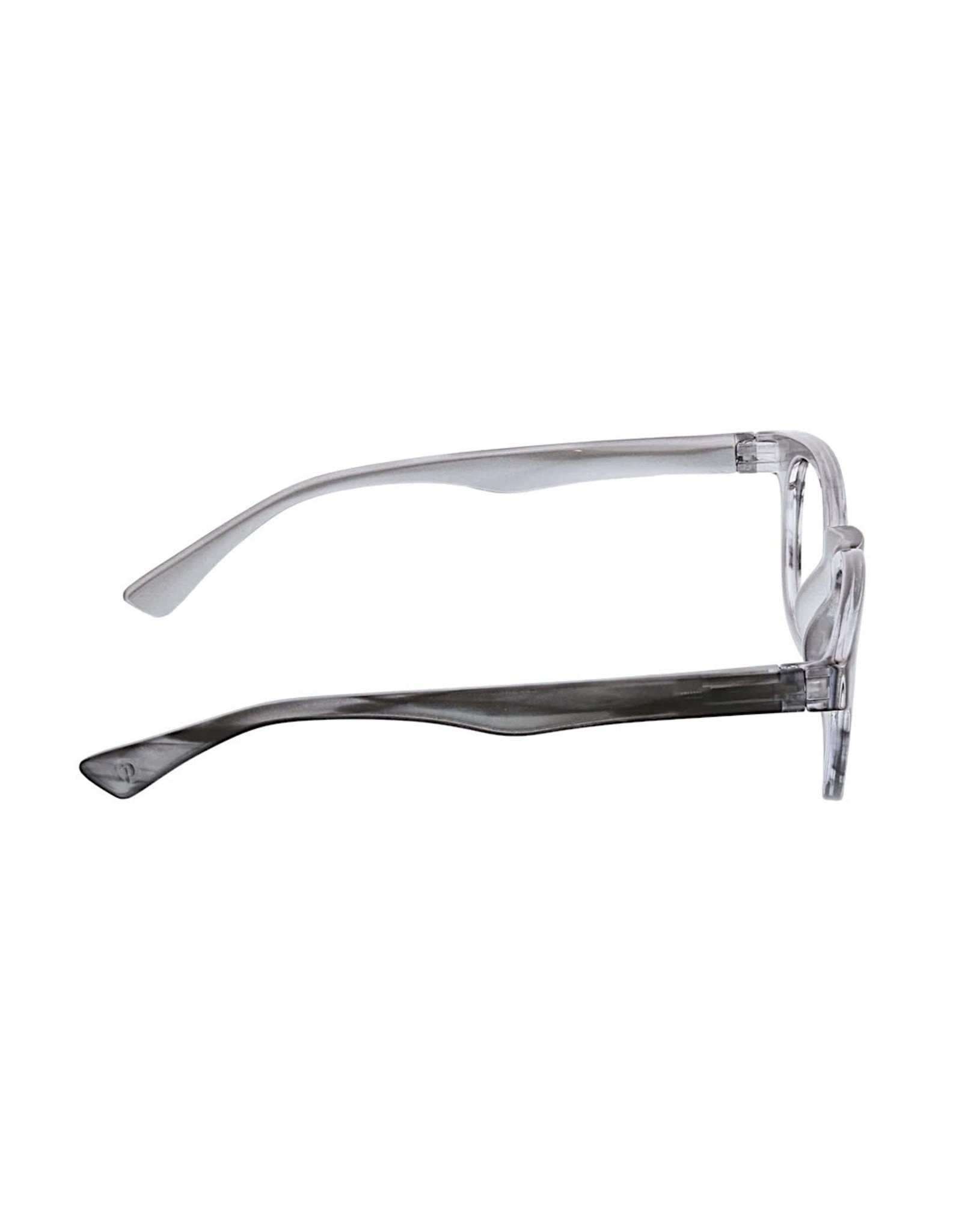Reading Glasses Curtain Call Gray Horn +2.25