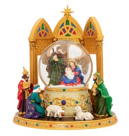 Christopher Radko Snowglobes Heavenly Gift Nativity Snow-globe