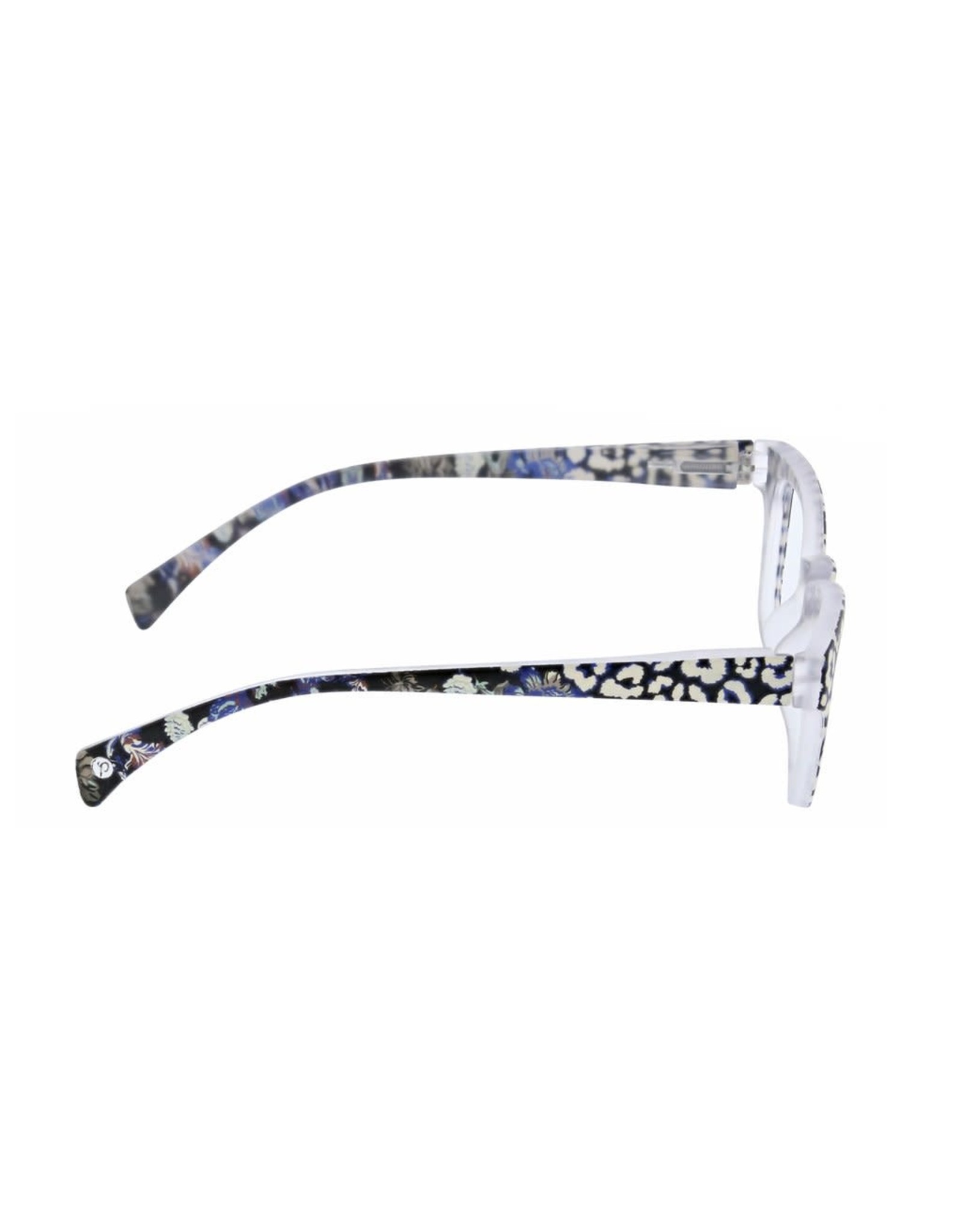 Reading Glasses Orchid Island White Leopard +1.25