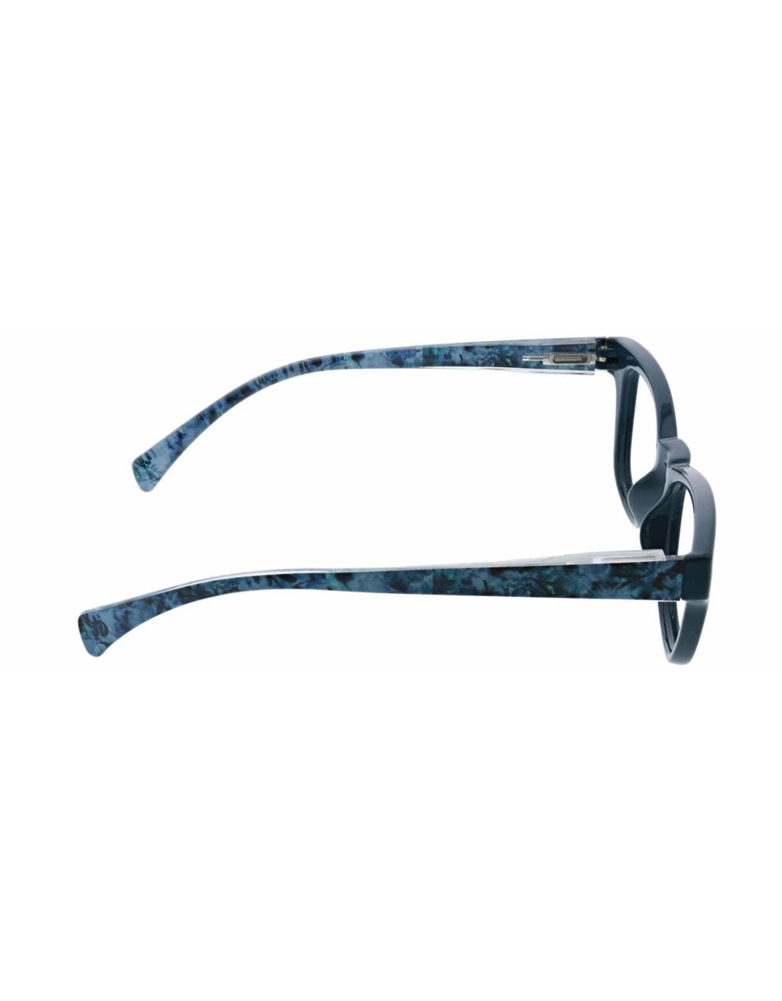 Reading Glasses Sparrow Teal Fauna +3.00