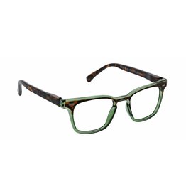 Reading Glasses Strut Green Tortoise +2.75