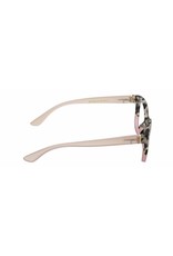 Reading Glasses Walking on Sunshine Gray Tortoise Pink +3.00