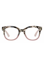 Reading Glasses Walking on Sunshine Gray Tortoise Pink +3.00