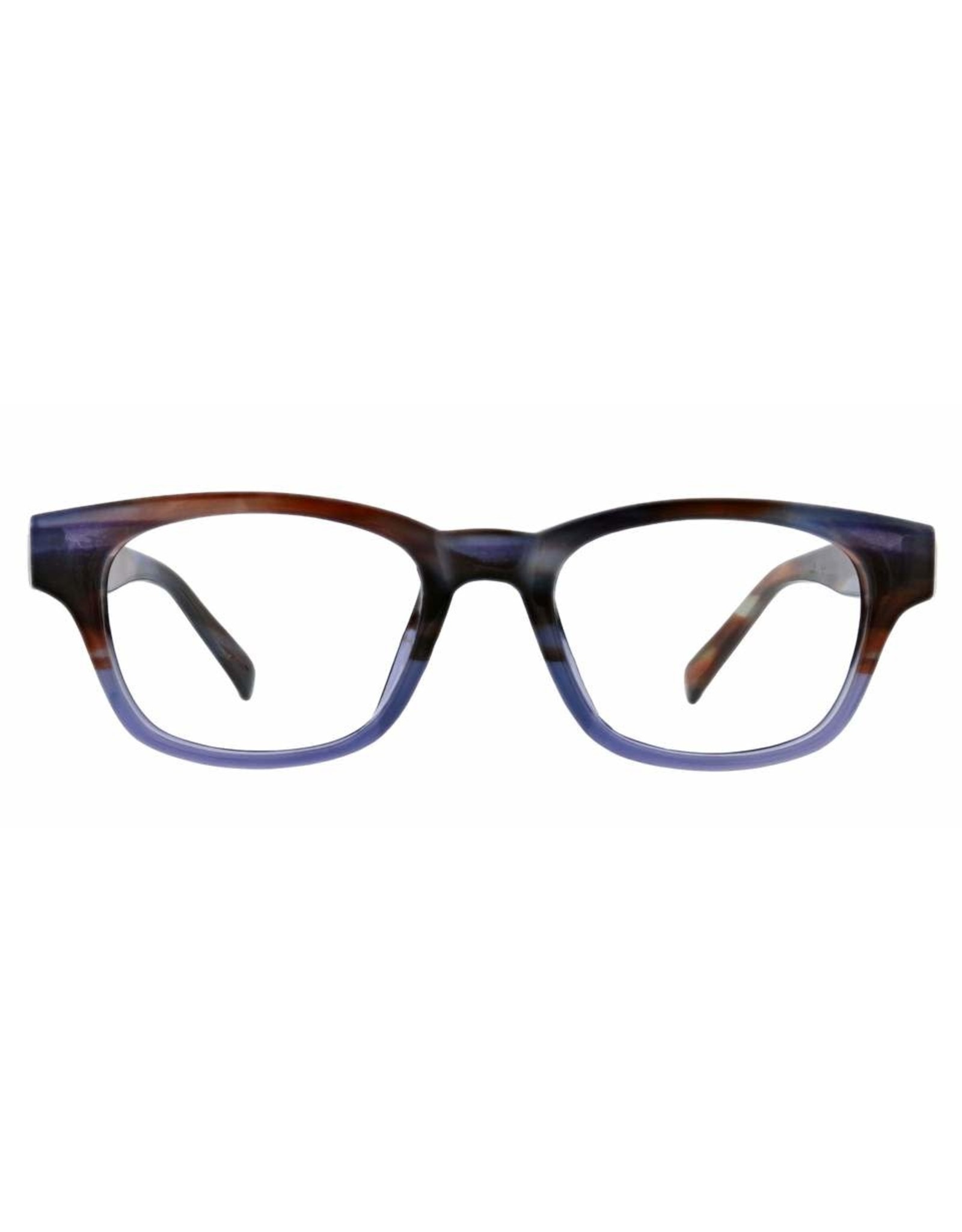 Reading Glasses Hazel Multi Horn +2.50