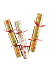 Caspari Celebration Crackers 6pk Berries And Pine